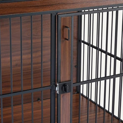 Amazon Basics Furniture Style Dog Crate, 48 Inches - size: 48''