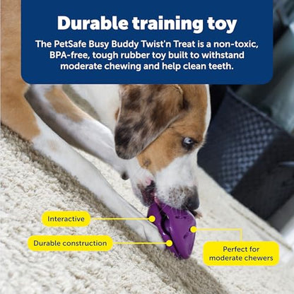 PetSafe Busy Buddy Twist 'n Treat Dispensing Dog Toy - Medium - size: Medium (Pack of 1)