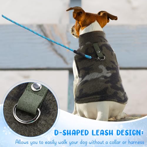 Reginary 10 Pack Small Dog Sweaters Fleece Pet Dog Clothes with Leash Ring Soft Warm Winter Puppy Plaid Shirt(Bright) - size: Small,3.3-5.5 lb, style: Bright