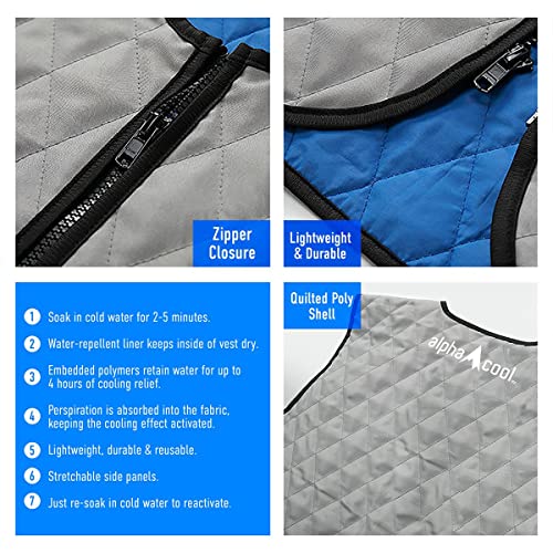 Alphacool Evaporative Cooling Vest S/M - size: XX-Large