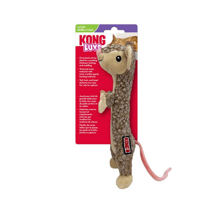 KONG Luvs Crinkle Textured Cat Toy Stuffed with Catnip (Mouse) - style: Mouse
