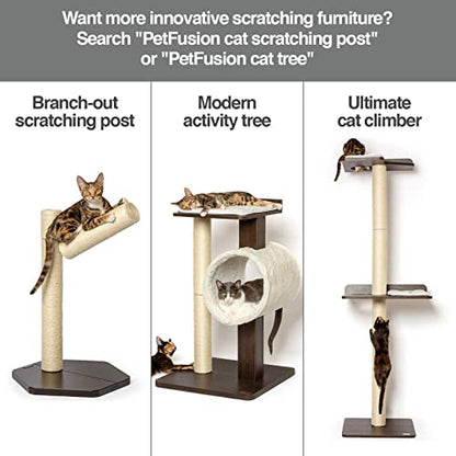 Cat Scratcher Lounge, Double Sided Infinity Scratcher Made of Recycled Corrugated Cardboard for Durability