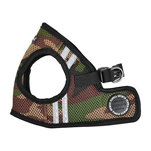 Puppia Soft Vest Harness PRO - CAMO - M - color: CAMO, size: Medium