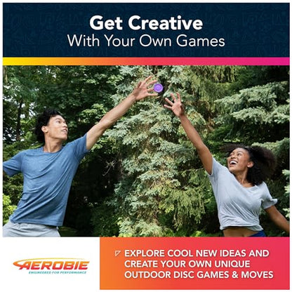 Aerobie Pro Lite 3-Pack Miniature Throwing Discs, Perfect for Kids, Backyard Games & Disc Golf, Outdoor Games for Adults and Family Ages 5 & Up - color: Pro Lite Discs - Pack of 3