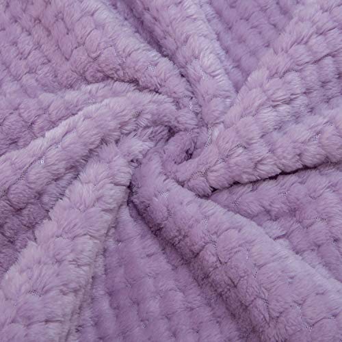 Iris Warm Soft Fuzzy Dog, Cat, Pet Blanket - Plush Fleece Throws for Bed, Couch, Sofa, Travel (S/24" x 32") - color: Iris, size: S/24" x 32"