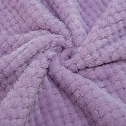 Iris Warm Soft Fuzzy Dog, Cat, Pet Blanket - Plush Fleece Throws for Bed, Couch, Sofa, Travel (S/24" x 32") - color: Iris, size: S/24" x 32"