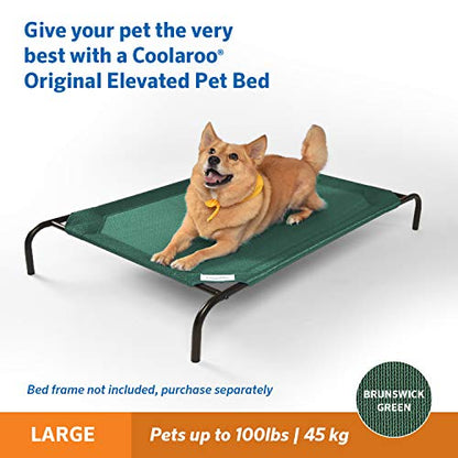 Original Pet Bed Replacement Cover - Brunswick Green - Large (43.5" x 31.5") - color: Brunswick Green, size: Large, style: Large