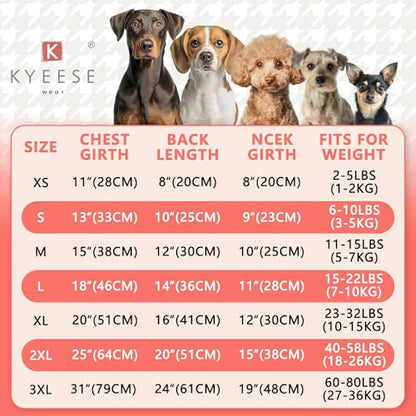 KYEESE Dog Christmas Pajamas, Holiday Dog Pajamas for Small Dogs with Snowflake Pattern, Warm Fleece Cat Onesie Cozy Christmas Outfit for Puppy Kitten Xmas Sweater Pet Jumpsuit, Small - size: Small (6-10LBS)