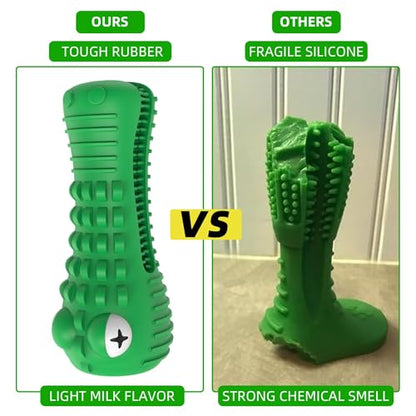 Dog Chew Toys for Aggressive Chewers – Alligator Dog Chew Toy for Large, Medium & Small Dogs – Tough Natural Rubber for Teeth Cleaning – Squeaky Interactive Dog Toys to Keep Them Busy