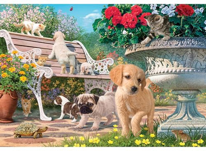 Anatolian Puzzle - Pets Hide and Seek, 260 Pieces Jigsaw Puzzle, #3326, - color: Pets Hide and Seek