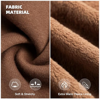 Dog Hoodie & Cat Sweater, Warm Fleece Hooded Soft Winter Sweatshirt for All Breeds, Cozy Pet Clothes, Brown, S - color: Brown, size: S-(2~7lb) | Chest(~13")