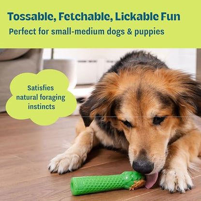 Dental Asparagus Treat-Stuffer Dog Toy – Multi-Textured, Mint Scent, Small & Medium Breeds, 6.7"