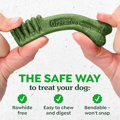 Greenies Veterinarian-Recommended Adult Natural Dental Dog Treats Large Size, Dog Dental Chews, Original Flavor, 54 oz. Pack, 34 Count - size: 34 Count (Pack of 1)