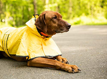 Fashion Pet Rainy Days Slicker Yellow Raincoat, X-Small (560YXS) (Pack of 2) - size: X-Small (Pack of 2)
