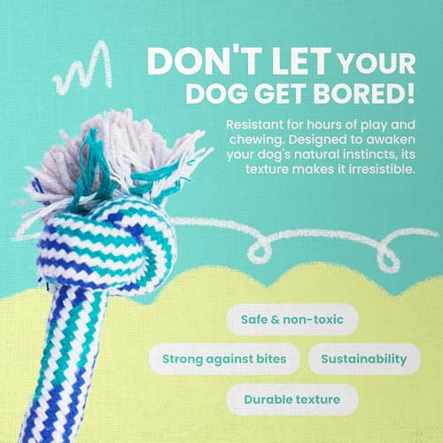 Snugarooz Lil Baby Rope Dog Toy – Durable and Compact Design - Perfect for Small Breeds and Tough Chewers - Ideal for Tugging and Chewing Fun - style: Lil Baby Rope