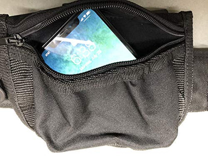Neewa Dog Walking Belt with Pocket and Collapsing Bowl, Ideal for Trekking, Hiking, Running with Dog, and Hands Free Dog Leashes