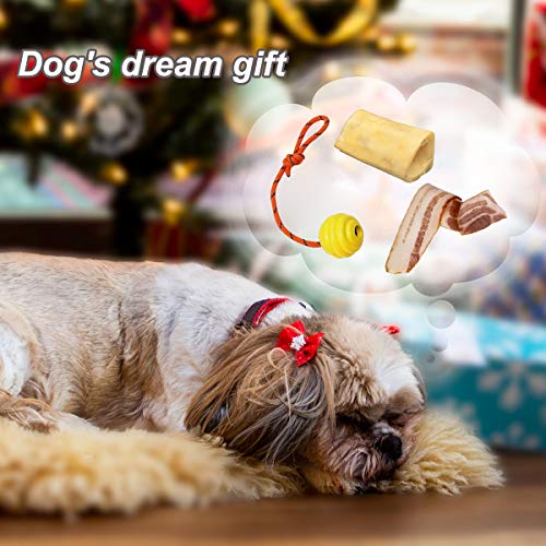 K9 Training Ball with Rope, Exercise and Reward Toy for Dogs - Indestructible Dog Toy Ball with Handle for Training Pull, Throw, Tug - Belgian Malinois Gifts (Yellow) - color: Yellow