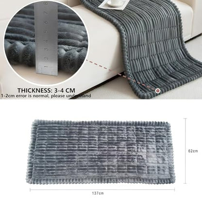 Backseat Dog Car Bed Mat, Non-Slip Travel Dog Bed for Backseat Extenders, Lightweight & Easy-to-Store, Soft Durable & Easy-to-Clean Car Seat Protector for SUVs, Trucks & Sedans (23.5" x 51")