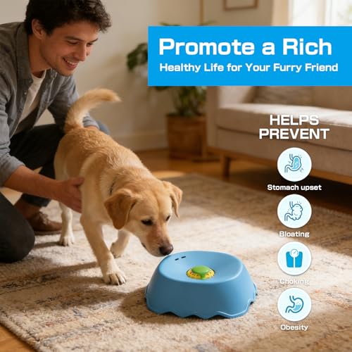2026 Upgraded Slow Feeder Dog Bowl, Interactive Lick Bowl & Liquid Slow Feeder for All Dogs, 1.27 Cups Large Capacity Anti-Choke Pet Feeding Bowl for Water, Broth & Yogurt (1, Black) - color: Black