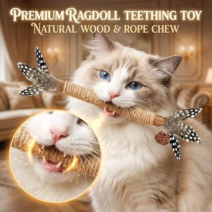 Cat Toys 12Pcs Catnip Toys for Indoor Kitten Cat Silvervine Chew Molar Scratch Cotton Rope Cleaning Teeth Dental Stick Treat Kitty Self Play Kick - size: MIX-12 Pack