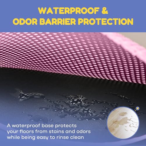Cat Litter Mat. Easy to Clean, Waterproof, Urine-Proof