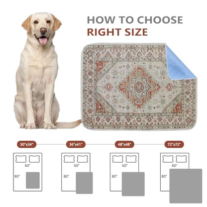 Qeils Washable Pee Pads, Reusable Puppy Pads Super Absorbent Leakproof Dog Training Pads, Non-Slip Wee Wee Pads for Crate, Floor, Potty Pads Feeding Mat Dog Pee 2 Pack 18"x24" - size: 18"*24"(Pack of 2)