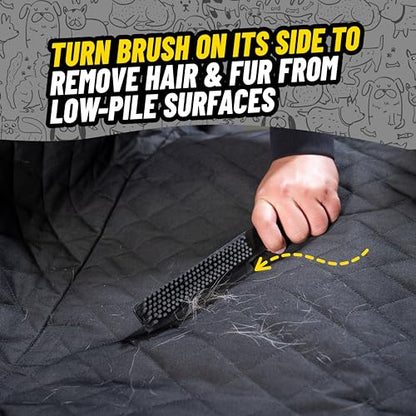 Chemical Guys Professional Rubber Pet Hair Removal Brush – Multi Surface Detailing&Pet Hair Removal Tool for Cars,Trucks,SUVs,RVs&Home – Removes Lint and Debris from Upholstery and Carpet,(Pack of 12) - size: (Pack of 12)