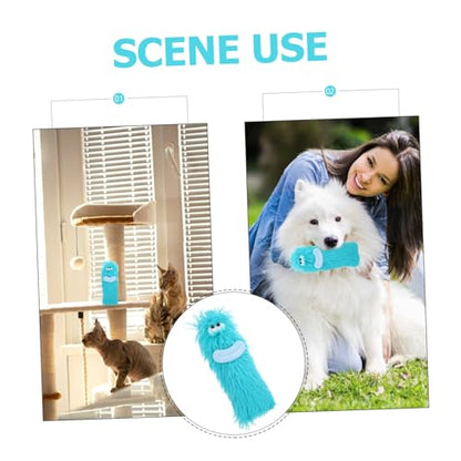 UPKOCH Catnip Plush Pillow Toy for Indoor Cats Kittens Interactive Chew Toy for Playtime Boredom Relief Interest Engaging Cat Plaything