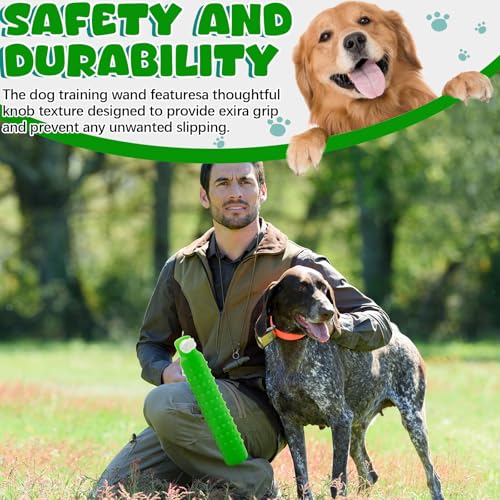Blueweenly 4 Pcs Dog Bumper Toy for Water Retrieving Plastic Puppy Training Dummy Dog Float Toy Lightweight for Float on The Water Pool Outdoor Training Hunting Fetching (Green) - color: Green