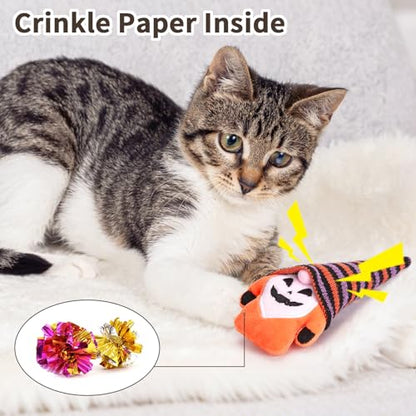 Retro Shaw Cat Toys Gnomes, 3 Pack, Catnip Toys for Indoor Cats Kitty Kicker Chew, Safe Teeth Cleaning Interactive Kitten Toy for All Pet Breeds, 6.7 Inches - size: 6.7 Inches