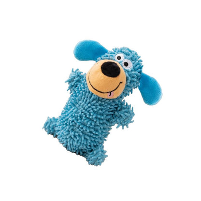 Squeaky Dog Toys for Aggressive Chewers, Tough Durable Chew Toy for Small Medium Large Dogs, Interactive Dog Toys to Keep Them Busy, Stuffed Plush Pet Stimulation Toy Gift, Mop Dogs