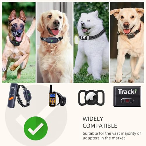 Collar Replacement Strap, Reflective Replacement Nylon Collar Strap Dog GPS Training Bark Receiver Collars, Durable Adjustable E Collar Straps for Small Medium Large Dogs, Pink - color: Pink