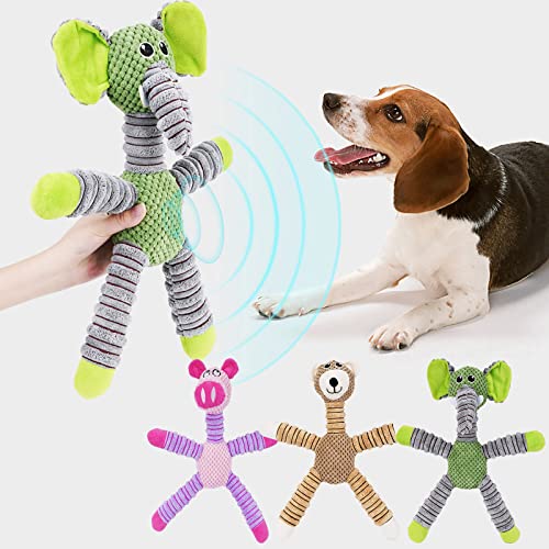 Chew Toys for Dogs, Durable Fabric Soft Heavy Duty Dog Toys Small Dogs,Interactive Cute Indestructible Heavy Duty Dog Toy for Puppy Small Medium Breeds Teething Anxiety Relief Playing Home Indoor - color: Purple