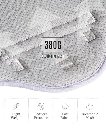 2026 New Edition, Fei & Eve Classic Dog Harness - Quick-Release Buckles | 3-Point No-Pull Control | Heavy-Duty 900D Nylon | Dual Safety Handles | Breathable Mesh | Adjustable Fit | X-Large,Gray - color: Twilight Gray, size: XL