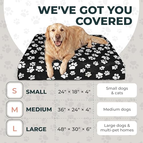 DUKE&LEFTY PetBed Slipcover-USA Company-Stretch Soft Petbed Cover-Universal-Easy to Remove (Zipper Free)-Christmas/Large - color: Christmas, size: Large-48"x30"x6"