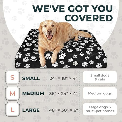 DUKE&LEFTY Furever Camo PetBed Slipcover-Stretch Soft Petbed Cover-Universal-Easy to Remove (Zipper Free)-Camo/Large - color: Camo, size: Large-48"x30"x6"