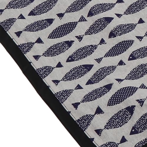 Double Layer Cat Window Perch, Breathable Washable Cat Hammock with Comfortable Soft Fabric, for Indoor Cats Window Balcony (Small Fish Double Layer) - size: Small Fish Double Layer
