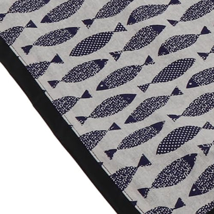 Double Layer Cat Window Perch, Breathable Washable Cat Hammock with Comfortable Soft Fabric, for Indoor Cats Window Balcony (Small Fish Double Layer) - size: Small Fish Double Layer