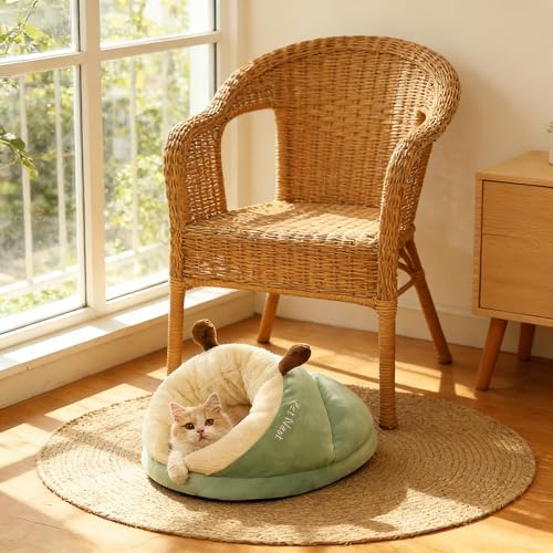 Popular Slippers Cat Bed Winter Semi-Enclosed Pet Bed for Dogs and Cats, Warm and Thick Sleeping Dog and Cat Bed
