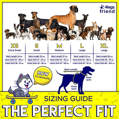 Safety Reflective Vest for Dogs - High Visibility for Outdoor Activity Day and Night, Protect Your Pet from Cars & Hunting Accidents - size: L