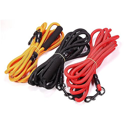 Toyvian Heavy Duty Dog Leash with Padded Handle Red Training Leash for Medium Large Dogs Ergonomic Grip for Comfort and Control for Training and Walking