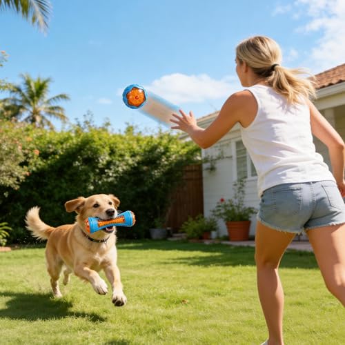 3 Pcs Dog Pool Floating Toys,TPR Bite Resistant Squeaky Dog Water Toy for Medium Large Dog,Interactive Dog Toys for Throwing Fetching,for Summer Outdoor Lake Beach Training Playing with storage bag