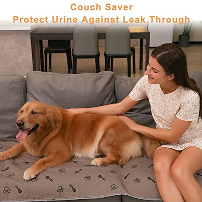 Peepeego 48x96 Extra Large Dog Pad Washable and Free Dog Comb, Reusable Pee Pad with Fast Absorbent, Waterproof, Premium Non Slip Pet Carpet for Hallway - size: 48x96 Inch (Pack of 1)