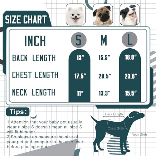Small Dog Sweater Football Theme Turtleneck Knit Dog Sweaters for Small Pets Warm Winter Cat Dog Clothes - color: green&gray, size: Medium
