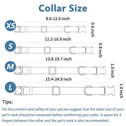 Soft Leather Bowtie Dog Collar - Adjustable Cute Bow Tie Collar [Easy to Clean] with Stylish Rose Gold Heavy Duty Metal Buckle for Small Medium Large Dogs Blue L - color: Blue, size: L(15.4"-24.8")