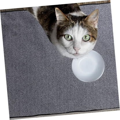 Kisangel Portable Pet Blanket Waterproof Blanket for Pet Waterproof Dog Blanket Pad Supplies Travel Dog Bed Portable Bed Foldable s Outdoor Mat Blankets Black