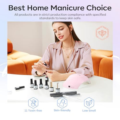 modelones Cat Eye Gel Nail Polish 6 Colors Red Green Silver Purple Blue Glitter Cat Eye Gel Polish Holographic 9D Semi-transparent With Magnet Soak Off Led Nail Art DIY Salon Gifts For Women Girl - color: A-1 Galaxy Cat Eye