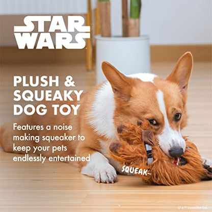 STAR WARS for Pets Dog Toy Chewbacca Reindeer Squeaky Dog Chew Toy | Soft Plush Dog Toy, Squeaky Dog Toy | Holiday Dog Toy Plush Toys, Chewbacca Dog Toy | Small Dog Toy 6 Inch (FF24146) - color: Chewbacca Reindeer '22, size: 6 Inch
