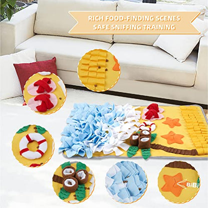 Snuffle Mat for Large Dogs Sniff Mat for Cats, Dog Enrichment Toys, Dog Puzzle Toys Small Medium Pet Sniffing Mat Large Breed
