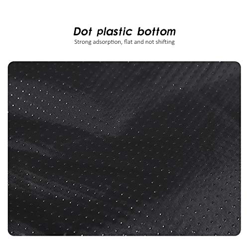 16 Inch Plush Dog Bed Mat Warm Fluffy Round Puppy Crate Pad with Anti-Slip Waterproof Bottom Soft Comfy Pet Kennel Mat for Small and Medium Dogs Sleeping(Light Pink) - color: Light Pink, size: 16 Inch